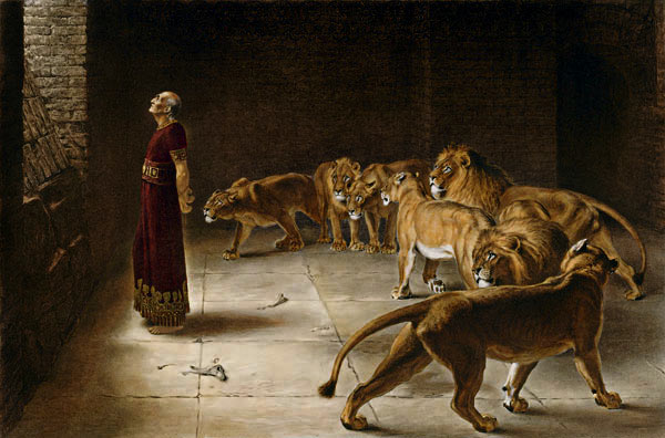painting by Briton Rivière. Licensed: PD