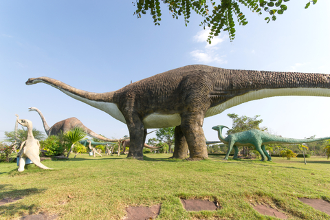 Copyrighted image. Dinosaur statues in Kalasin province, Thailand. © Myibean | Dreamstime.com