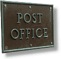 Post Office sign (photo copyrighted)