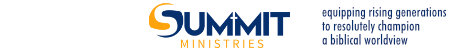 Summit Ministries HOME page