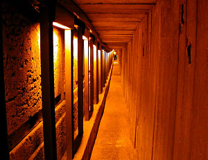 Jerusalem Temple Mount, Western wall tunnel. Photo copyright, BiblePlaces.
