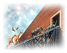 Dinosaurs on the Ark. Copyrighted by Films for Christ.