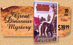 The Great Dinosaur Mystery DVD