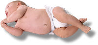 Infant, showing navel. Photo copyrighted. Provided by Films for Christ.