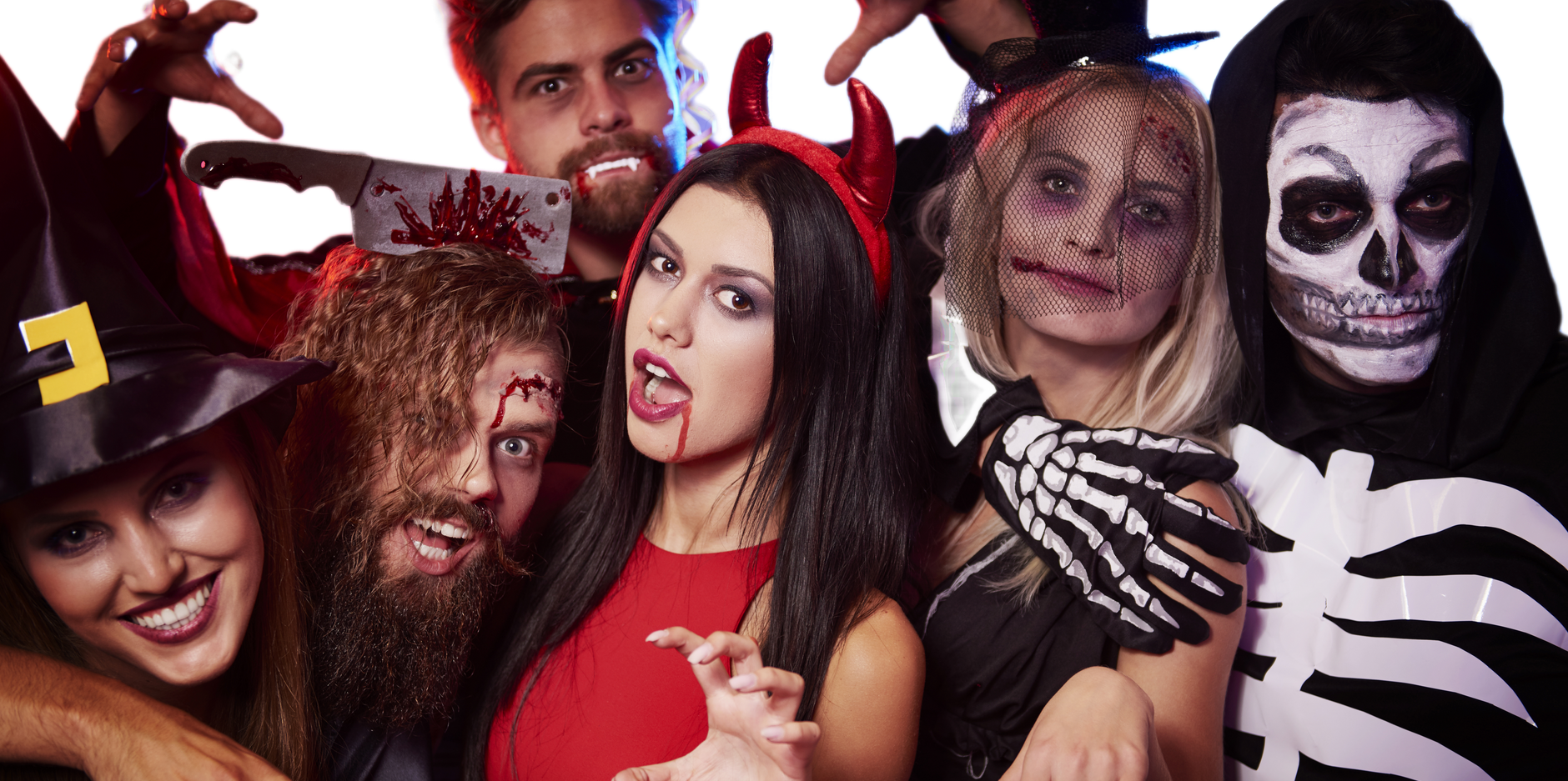 Adult Halloween party. Photographer: gpointstudio. Copyrighted. Licensed (dp: 121907054)