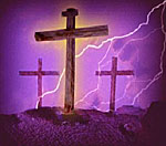 Artist's depiction of Calvary. Provided by Films for Christ.