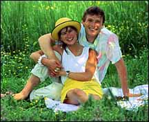 Couple Enjoying Picnic. Photo copyrighted. Courtesy of Films for Christ