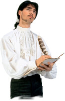 Eighteenth Century Man. Illustration copyrighted.
