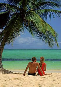Couple on Beach. Photo copyrighted.