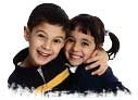 Niños. Illustration copyrighted.