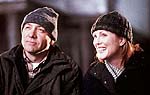 Kevin Spacey and Julieanne Moore in “The Shipping News”