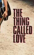 Portion of box art for The Thing Called Love