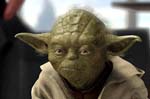Frank Oz as the voice of Yoda in “Star Wars: Episode II”