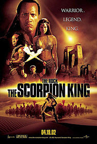 The Scorpion King poster.