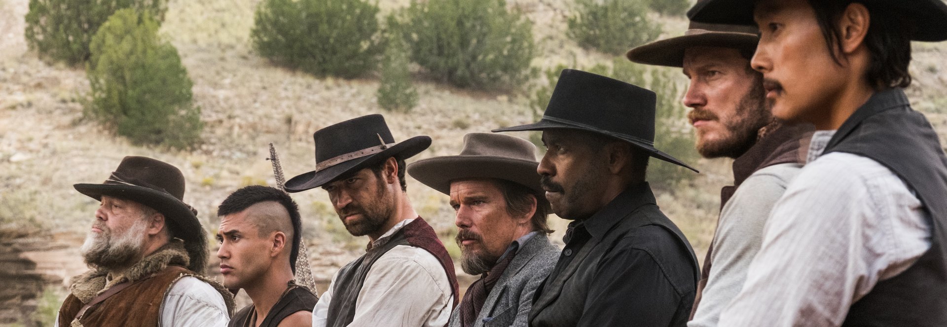 Scene from The Magnificent Seven. Copyright, Columbia Pictures, a division of Sony Pictures