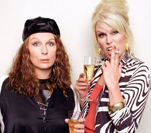Absolutely Fabulous. Copyright © BBC.