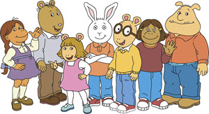 Arthur characters. Copyright © PBS.