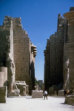 ruins of ancient temple in Egypt