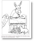 Animals with Baby Jesus