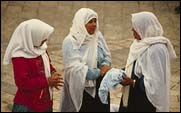 Moslem girls, Israel