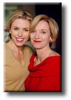 Nurse Nancy (Andrea Robinson, left) copes with her mothers (Janet Laine Green, right) battle with cancer in a special Mothers Day DOC episode which aired may 12, 2002