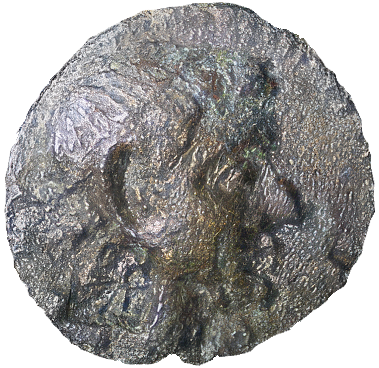 Coin depicting Tetrarch Lysanias