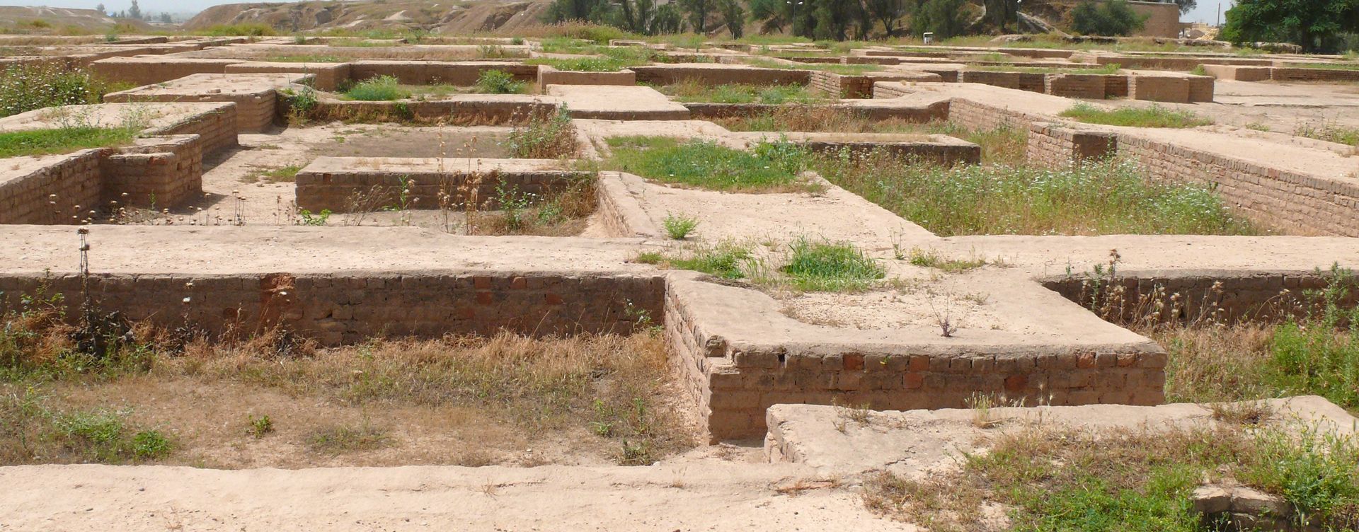Ruins of royal apartments in ancient Susa (Shusan)