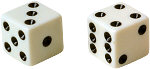 Dice. Photo Courtesy of Films for Christ. Copyrighted.