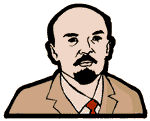 Vladimir Lenin. Illustration copyrighted.