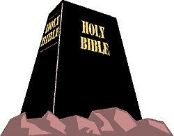 Bible. Illustration copyrighted. Courtesy of Films for Christ.