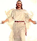 Artist's conception of Jesus Christ arisen from the dead