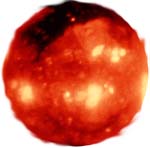 The Sun as seen by observatory.