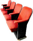 Theater seats. Photo copyrighted.