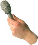 Microphone. Illustration copyrighted.