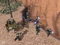 Screenshot from 'Dungeon Siege'