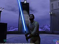 Screenshot from 'Jedi Knight II'