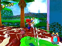 Screenshot from 'Super Mario Sunshine'