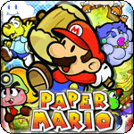 Paper Mario.  Illustration copyrighted.