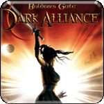 Baldur's Gate: Dark Alliance.  Illustration copyrighted.
