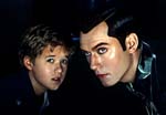 Haley Joel Osment and Jude Law in A.I.: Artificial Intelligence