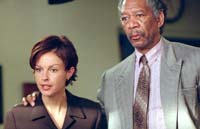 Ashley Judd and Morgan Freeman in “High Crimes”