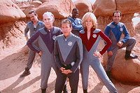 The crew of Galaxy Quest