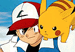 Ash Ketchum and his favorite pokemon, Pikachu, in Pokémon: The First Movie